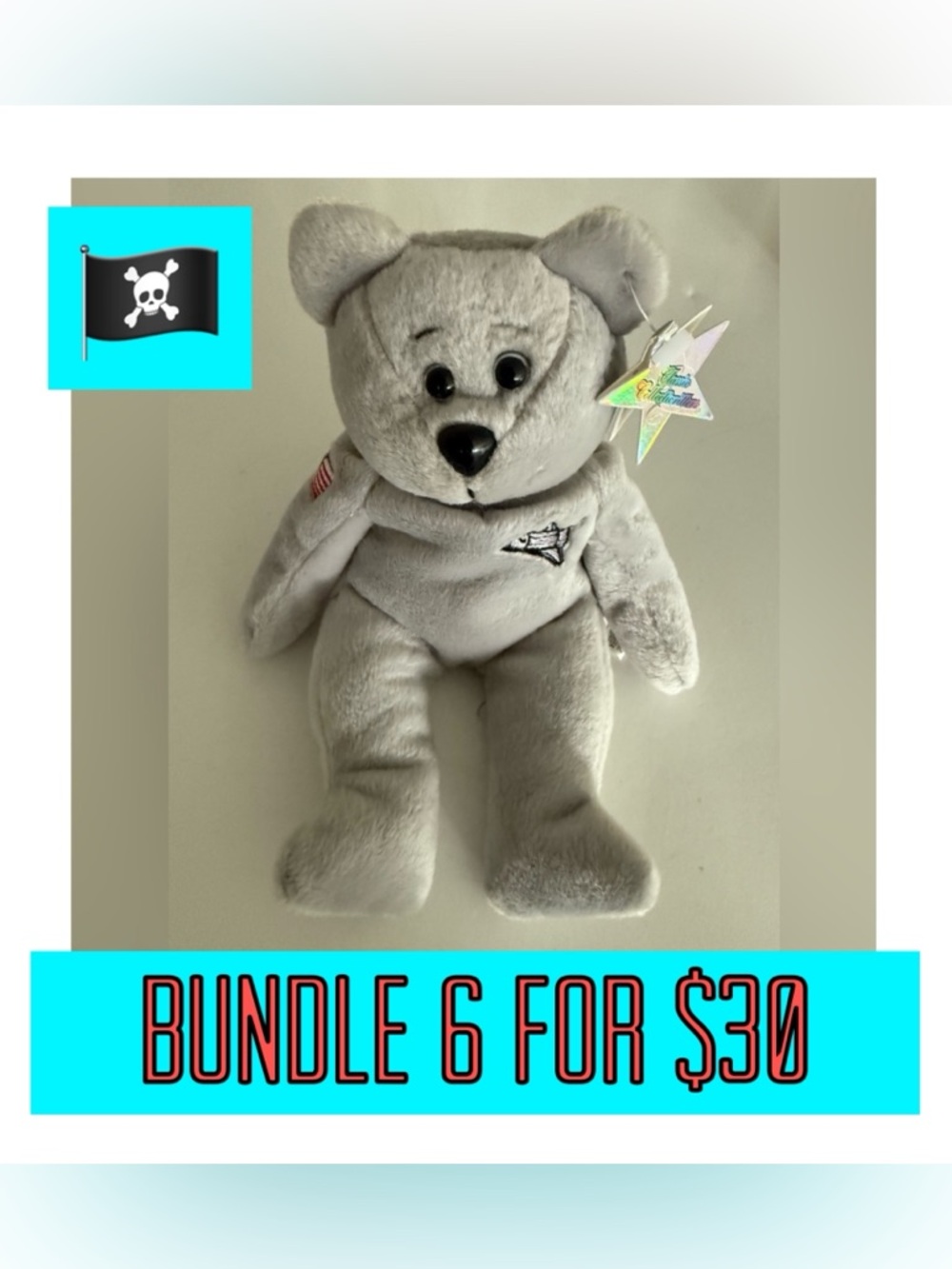 🏴‍☠️6 for $30🏴‍☠️1999 Classic Collecticritters The Senator Limited Edition Bear